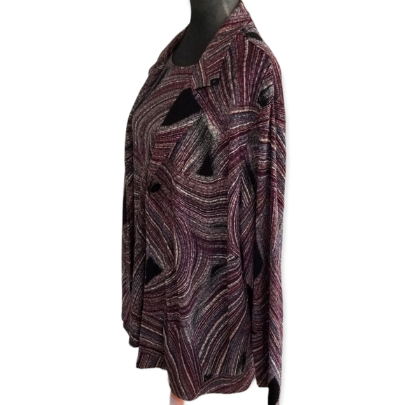 Laura Ashley Woman plus size 2 piece work wear shell and jacket/topper combo 1X - Picture 4 of 11